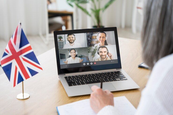 Apprentissage des langues en visioconférence